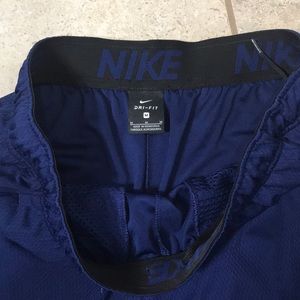 Men’s Nike dri-fit navy athletic shorts